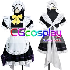 画像1: ブルーアーカイブ　白洲アズサ　メイド服　コスプレ衣装 (1)