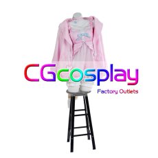 画像2: バーチャルYouTuber　VTuber　Mococo Abyssgard(モココ・アビスガード)　パジャマ衣装　コスプレ衣装 (2)