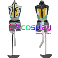 画像1: VOCALOID　鏡音リン　ネコサイバー　コスプレ衣装 (1)
