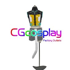 画像5: VOCALOID　鏡音リン　ネコサイバー　コスプレ衣装 (5)
