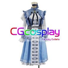 画像2: BanG Dream!（バンドリ！）　倉田ましろ　ノブレスペイルブルー　コスプレ衣装 (2)