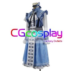画像4: BanG Dream!（バンドリ！）　倉田ましろ　ノブレスペイルブルー　コスプレ衣装 (4)