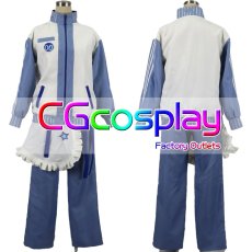 画像1: VOCALOID　KAITO　ジャージメイド　コスプレ衣装 (1)