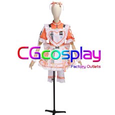 画像1: バーチャルYouTuber　VTuber　不知火フレア　きゅるるん大作戦　コスプレ衣装 (1)