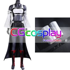 画像1: ファイナルファンタジーVII リベレーション　ティファ・ロックハート　黒魔道士　コスプレ衣装 (1)