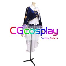 画像3: バーチャルYouTuber　Vtuber　白雪巴　4th Anniversary LIVE　FANTASIA　コスプレ衣装 (3)
