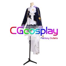 画像4: バーチャルYouTuber　Vtuber　白雪巴　4th Anniversary LIVE　FANTASIA　コスプレ衣装 (4)