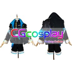 画像1: バーチャルYouTuber　VTuber　甲斐田晴　サイバー衣装　コスプレ衣装 (1)