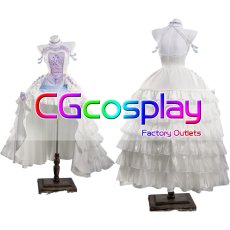 画像1: Re:ゼロから始める異世界生活　エミリア　ウェディングVer.　コスプレ衣装 (1)