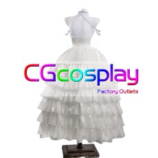 画像4: Re:ゼロから始める異世界生活　エミリア　ウェディングVer.　コスプレ衣装 (4)