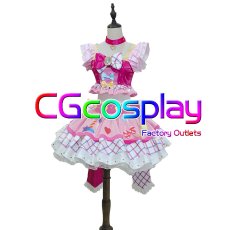 画像2: アイカツスターズ!　虹野ゆめ　ガーリーアイランド　コスプレ衣装 (2)