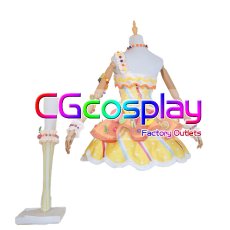 画像3: アイカツ！　有栖川おとめ　トロピカルバスケット　コスプレ衣装 (3)