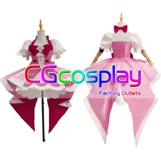 画像1: Go！プリンセスプリキュア　春野はるか(キュアフローラ)　変身後　コスプレ衣装 (1)