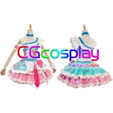 画像1: アイカツスターズ!　桜庭ローラ　スカイアイランドコーデ　コスプレ衣装 (1)