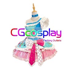 画像3: アイカツスターズ!　桜庭ローラ　スカイアイランドコーデ　コスプレ衣装 (3)