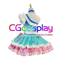 画像4: アイカツスターズ!　桜庭ローラ　スカイアイランドコーデ　コスプレ衣装 (4)