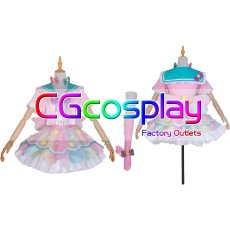 画像1: アイドルタイムプリパラ　夢川ゆい　ファンタジータイムサイリウムコーデ　コスプレ衣装 (1)
