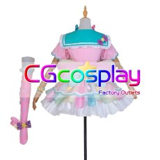 画像4: アイドルタイムプリパラ　夢川ゆい　ファンタジータイムサイリウムコーデ　コスプレ衣装 (4)