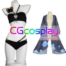 画像1: ブルーアーカイブ　竜華キサキ　水着　コスプレ衣装 (1)