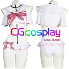 画像1: ブルーアーカイブ　下江コハル　水着　コスプレ衣装 (1)