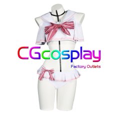 画像2: ブルーアーカイブ　下江コハル　水着　コスプレ衣装 (2)