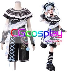 画像1: バーチャルYouTuber　Vtuber　水宮枢　Solid Edge衣装　コスプレ衣装 (1)