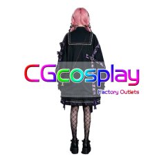画像5: バーチャルYouTuber　Vtuber　鷹嶺ルイ　ラプルイおそろいゴシック衣装　コスプレ衣装 (5)