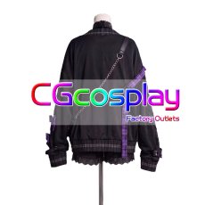 画像3: バーチャルYouTuber　Vtuber　ラプラス・ダークネス（La+ Darknesss）　ラプルイおそろいゴシック衣装　コスプレ衣装 (3)