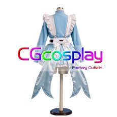 画像3: バーチャルYouTuber　VTuber　天宮こころ　ジャージメイド　コスプレ衣装 (3)