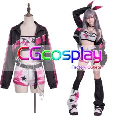 画像1: バーチャルYouTuber　Vtuber　響咲リオナ　hololive production official shop in Harajuku　コスプレ衣装 (1)