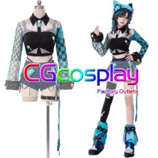 画像1: バーチャルYouTuber　Vtuber　輪堂千速　hololive production official shop in Harajuku　コスプレ衣装 (1)
