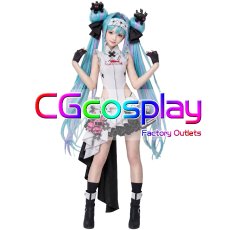 画像4: Vocaloid　初音ミク　レーシングミク 2026　コスプレ衣装 (4)