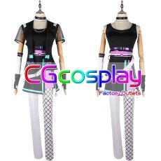 画像1: BanG Dream!（バンドリ！）　ロック　朝日六花　Rampage!!!　コスプレ衣装 (1)