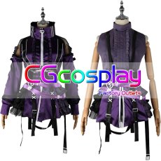 画像1: アイドルマスター シャイニーカラーズ　鈴木羽那　オーケイアイノウワットエヴァ　コスプレ衣装 (1)