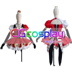 画像1: ラブライブ！蓮ノ空女学院スクールアイドルクラブ　安養寺姫芽　みらくらぱーく！　4thシングル　全方位キュン?　コスプレ衣装 (1)
