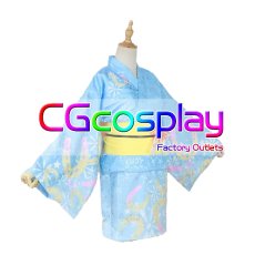画像3: ウマ娘プリティーダービー　サトノクラウン　トレセン音頭　浴衣姿　コスプレ衣装 (3)