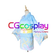 画像4: ウマ娘プリティーダービー　サトノクラウン　トレセン音頭　浴衣姿　コスプレ衣装 (4)