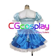 画像3: ラブライブ！サンシャイン!!　Aqours　渡辺曜　4th LIVE　ダイスキだったらダイジョウブ！　コスプレ衣装 (3)