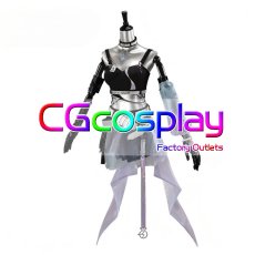 画像4: バーチャルYouTuber　Vtuber　轟はじめ　ブラックオーロラ衣装　コスプレ衣装 (4)