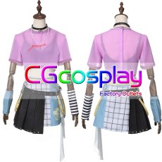 画像1: バンドリ！アワーノーツ（BanG Dream! Our Notes）　梅里ちえり　一家Dumb_Rock!　コスプレ衣装 (1)
