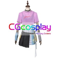 画像2: バンドリ！アワーノーツ（BanG Dream! Our Notes）　梅里ちえり　一家Dumb_Rock!　コスプレ衣装 (2)