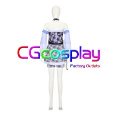 画像5: プロジェクトセカイ カラフルステージ！ feat. 初音ミク　桃井愛莉　Lovely Plaid　心からの涙を　コスプレ衣装 (5)