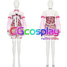 画像1: プロジェクトセカイ カラフルステージ！ feat. 初音ミク　桃井愛莉　Lovely Plaid　心からの涙を　アナザー1　コスプレ衣装 (1)
