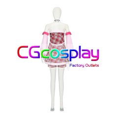 画像5: プロジェクトセカイ カラフルステージ！ feat. 初音ミク　桃井愛莉　Lovely Plaid　心からの涙を　アナザー1　コスプレ衣装 (5)