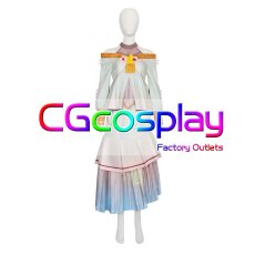 画像2: プロジェクトセカイ カラフルステージ！ feat. 初音ミク　東雲絵名　曙香る乙女の羽衣　感じたものを絵に　コスプレ衣装 (2)