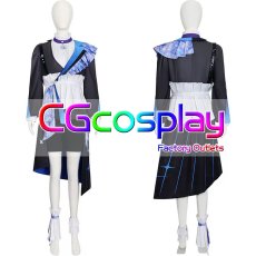 画像1: プロジェクトセカイ カラフルステージ！ feat. 初音ミク　星乃一歌　Crystal meteor　5周年記念　Leo/need　コスプレ衣装 (1)