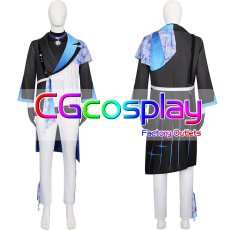 画像1: プロジェクトセカイ カラフルステージ！ feat. 初音ミク　KAITO　Crystal meteor　5周年記念　Leo/need　コスプレ衣装 (1)