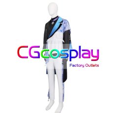 画像4: プロジェクトセカイ カラフルステージ！ feat. 初音ミク　KAITO　Crystal meteor　5周年記念　Leo/need　コスプレ衣装 (4)