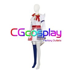画像4: プロジェクトセカイ カラフルステージ！ feat. 初音ミク　鳳えむ　heroic featherias　5周年記念　ワンダーランズ×ショウタイム　コスプレ衣装 (4)