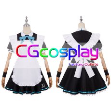 画像1: ブルーアーカイブ　天童アリス　メイド服　コスプレ衣装 (1)